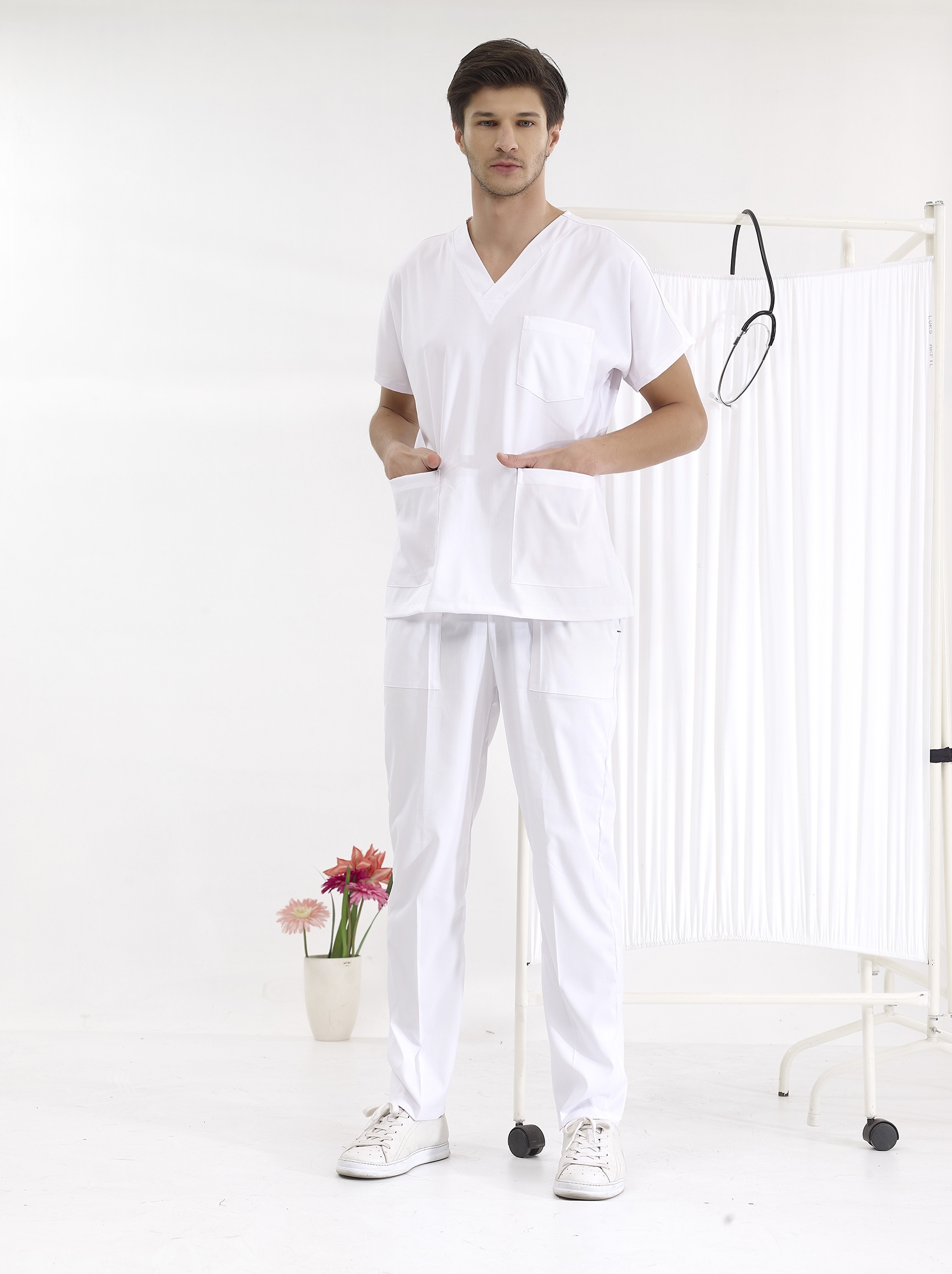 Костюм Yeni Lycra Dr.Greys Белый  (Beyaz) XXS